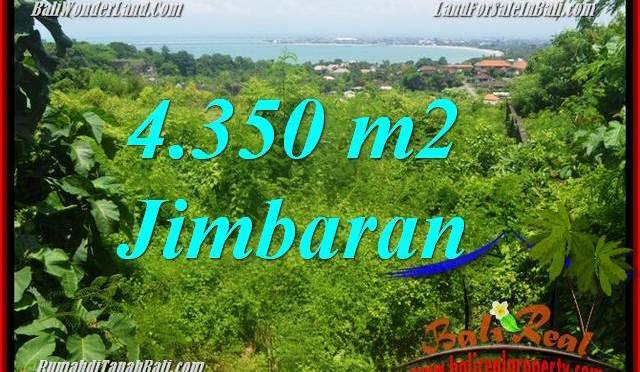 JUAL TANAH MURAH di JIMBARAN 4,350 m2  View Laut